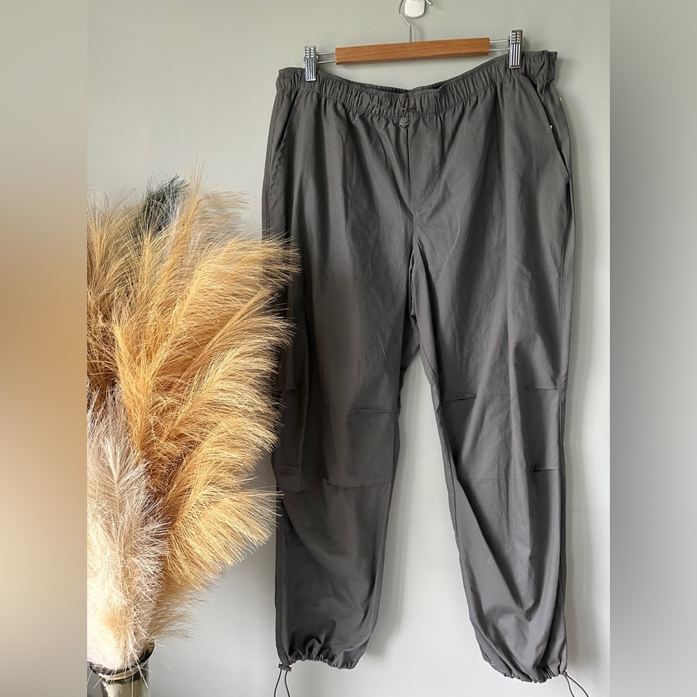 Hippie Rose Charcoal Gray Joggers